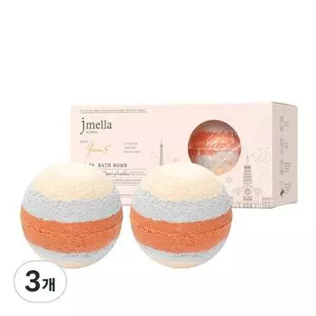 J. Бомбочки для ванны Mella in France Queen 5 2р, 400г, 3 шт.