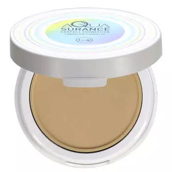 J.Cat Beauty, Aquasurance Compact Foundation, ACF102 Natural, 9 г (0,31 унции)