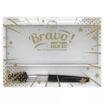 J.Cat Beauty, Bravo! Brow Tamer Balm Kit, BBK101 White, 4g (0.14oz)