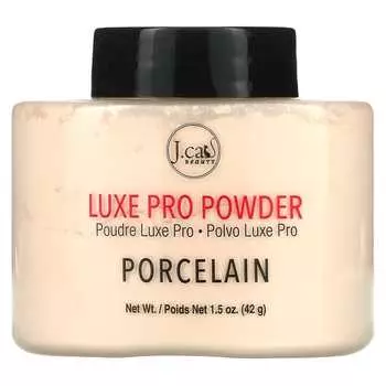 J.Cat Beauty, Luxe Pro Powder, LPP103 Porcelain, 1,5 унции (42 г)