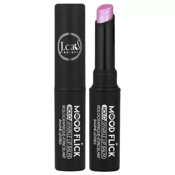 J.Cat Beauty, Mood Flick, Holo-S parkle lip balm, MLB103 Inside Out, 2g (0.07oz)