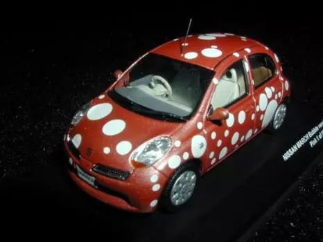 J Collection Nissan Mizuta March Pink Finished Product 1/43