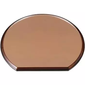 J-Kitchens Shaku 2 Banquet Half Moon Double-Sided Obon (Bon Tray Tray) Gintochi Tortoise Shell/Black, Made in Japan