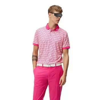 J.lindeberg Tour Tech Regular Fit Print поло с короткими рукавами XL