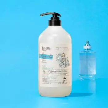 J.Mella Disney Princess Lazy Vibe Cinderella Hair Perfume Шампунь большой емкости 1000 мл, 1 шт., 1 л