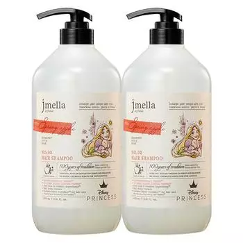 J.Mella во Франции Disney Spring Apple Hair Perfume Shampoo с цветочным ароматом яблока, 1 л, 2 шт.