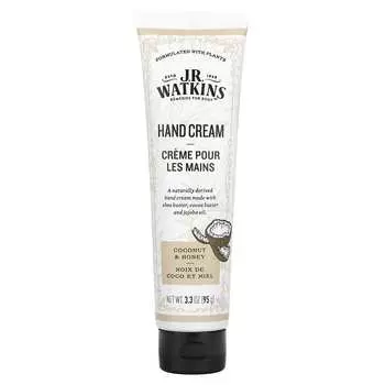 J R Watkins, Hand Cream, Coconut & Honey, 3.3 oz (95 g)