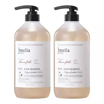 J. Шампунь для волос Mella in France Femme Fatale, 1000 мл, 2 шт.