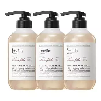 J. Шампунь для волос Mella in France Femme Fatale, 500 мл, 3 шт.