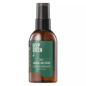J.Sup Deep Green J Argan Oil Hair Essence Rich, 80 мл, 1 шт.