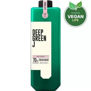 J.Sup Deep Green J Nature слабокислая веганская лечебная детская присыпка, 1 л, 1 шт.