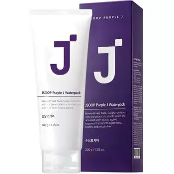 J.Sup Purple J Protein No-Wash Hair Pack Treatment, 200 мл, 1 шт.