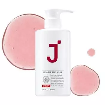 J.Sup Red Jay Phyto Collagen Hair Loss Shampoo Fresh Herb Floral Fragrance, 500 мл, 1 шт.