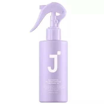 J.Sup Silk Keratin No-Wash Ampoule Treatment 2X Spray Hair Essence, 200 мл, 1 шт.