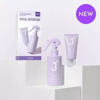 J.Sup Silk Keratin No-Wash Ampoule Treatment 2X 200 мл эксклюзивный план (+ 50 г воды в упаковке)