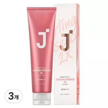 J.Sup Style J. For Women Curling 2X Hair Essence, 150ml, 3 pcs.