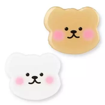 J. Умный разговор пары Кара, 1 год. Cheek Touch Puppy + Cheek Touch Bear, 1 комплект