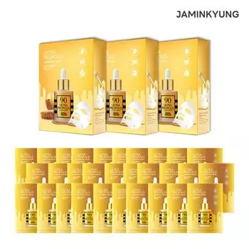 [Ja Min-kyung] [Triple composition] 3 boxes of propolis masks (total 30 sheets), 3 pieces, 20g