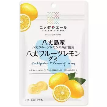 JA Nippon Ale Hachijo Fruit Lemon Gummi from Hachijojima, 40gNippon Ale brand with the catchphrase Nippon Ale brand with the catchphrase Nippon-born, 1