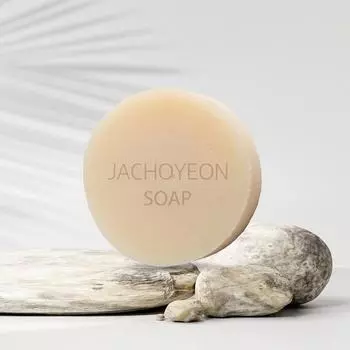Натуральное мыло Jachoyeon, веганское отшелушивающее средство для проблемной кожи, обильная пена, 110 г, 1 шт.
