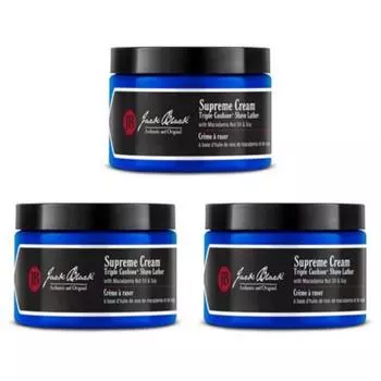 Jack Black Supreme Cream Triple Cushion Shave Ladder 270 г x 3 упаковки, 3 шт.