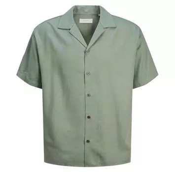 Jack & Jones Aaron Tencel Resort рубашка с коротким рукавом L