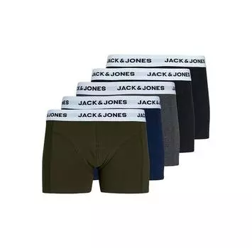 Jack & Jones Basic White WB боксеры 5 шт. L