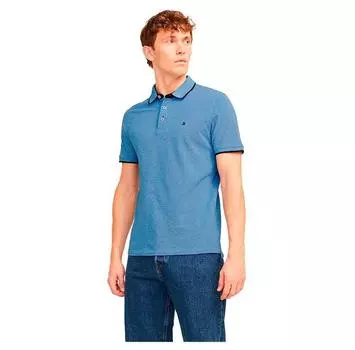 Jack & Jones Epaulos поло с короткими рукавами L