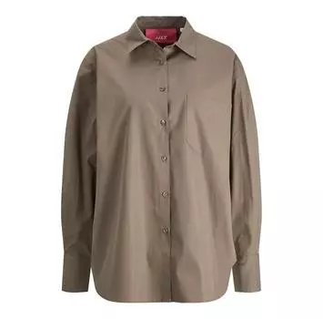Jack & Jones Jamie Relaxed Poplin Noos JJXX рубашка с длинным рукавом XS