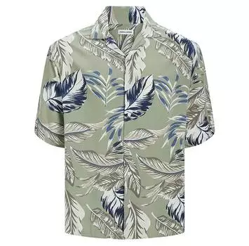 Jack & Jones Jeff Aop Resort рубашка с коротким рукавом M