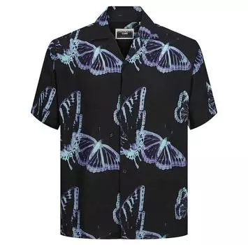 Jack & Jones Jeff Aop Resort рубашка с коротким рукавом L