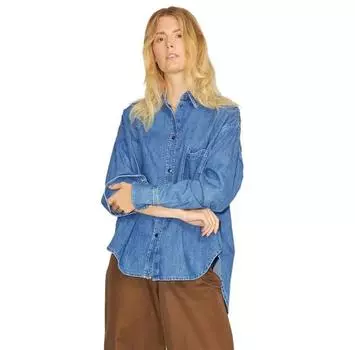 Jack & Jones Kendra Relaxed Denim JJXX рубашка с длинным рукавом XS