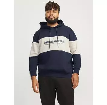 Jack & Jones Legacy Blocking Plus худи 4XL