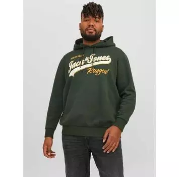 Jack & Jones Logo 2 Col Plus Size худи 2XL