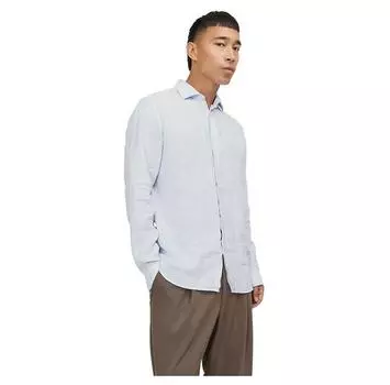 Jack & Jones Parker Linen Stripe рубашка с длинным рукавом XL