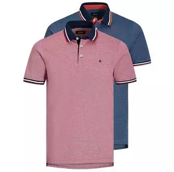 Jack & Jones Paulos 2 Units поло с короткими рукавами S