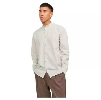 Jack & Jones Summer Band Linen рубашка с длинным рукавом S