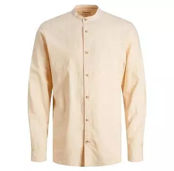 Jack & Jones Summer Band Linen рубашка с длинным рукавом XL