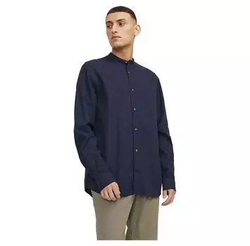 Jack & Jones Summer Band Linen рубашка с длинным рукавом M