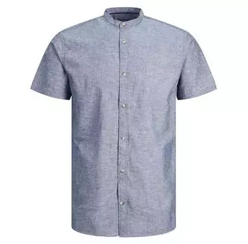 Jack & Jones Summer Band Linen рубашка с коротким рукавом XL