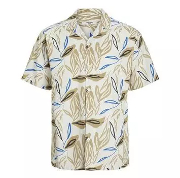 Jack & Jones Summer Leaf рубашка с коротким рукавом S