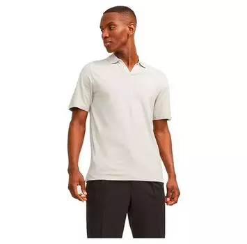 Jack & Jones Summer Linen поло с короткими рукавами XS