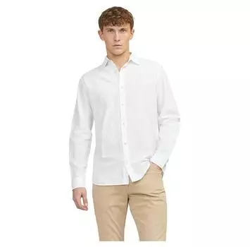Jack & Jones Summer Linen рубашка с длинным рукавом M