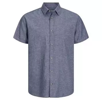 Jack & Jones Summer Linen рубашка с коротким рукавом S