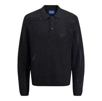 Jack & Jones Winter Structure поло с длинными рукавами S