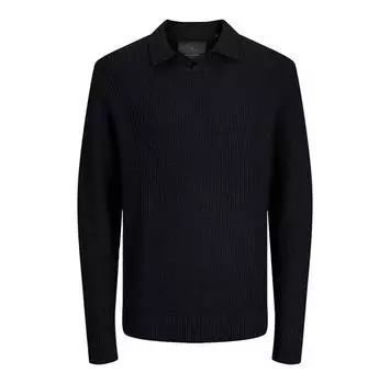 Jack & Jones Winter Structure Premium поло с длинными рукавами S