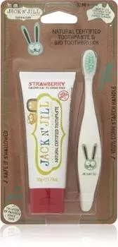 Jack N’ Jill Natural Ensemble de soins dentaires pour enfant TU прозрачный