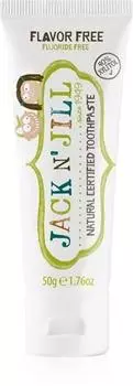 Jack N Jill Natural натуральная зубная паста для детей без ароматизатора TU прозрачный
