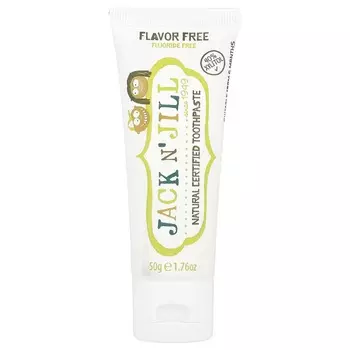 Jack n Jill, Natural Toothpaste, Unscented, 1.76 oz (50 g)