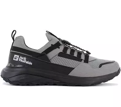 Jack Wolfskin Dromoventure Athletic Low M - Мужская обувь для ходьбы на открытом воздухе, серая 4057011-6185 ОРИГИНАЛ